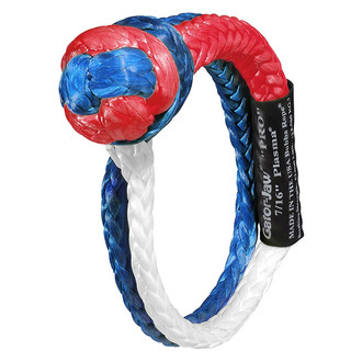 Bubba Rope® - 7/16" Limited Edition Patriot Gator-Jaw Pro Series Synthetic Soft Shackle