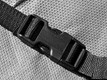 Built-in strap and buckle system keeps the cover secure