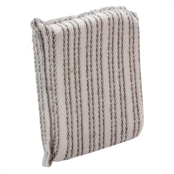 Buff and Shine® - 4.5" x 3.5" x 1" Striped Cotton Terry Knit Multi-Purpose Applicator
