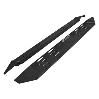 Bulken Off-Road® - Cab Length Black Running Boards
