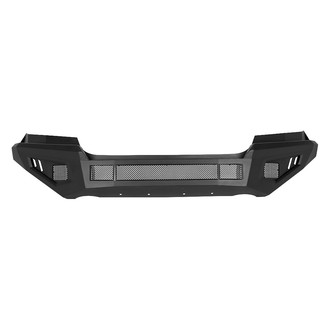 Bulken Off-Road® - Full Width Black Powder Coated Front HD Bumper