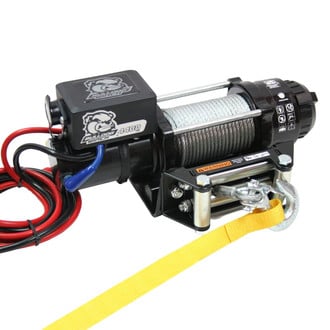 Bulldog Winch® - 4,400 lbs Trailer/Utility Winch with Wire Rope