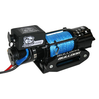 Bulldog Winch® - 4,400 lbs Trailer/Utility Winch with Synthetic Rope