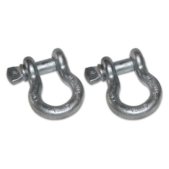 Bulldog Winch® - 13,000 lbs Silver Zinc D-Ring Shackle