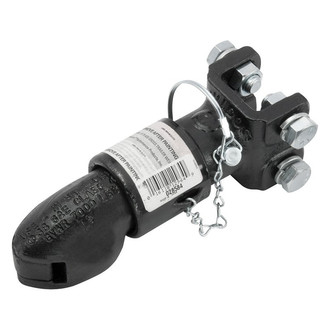 Bulldog® 028584 - Adjustable Rigid Mount Trailer Coupler for 2" Balls Diameter (7000 lbs)