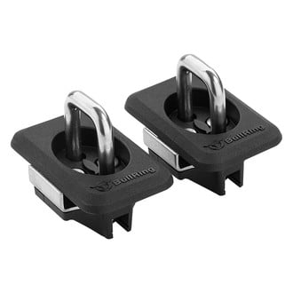 BullRing® - Classic Sit On Top Rail Cap Mount Retractable Tie Downs
