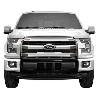 BumperShellz® - Gloss Black Front Center Bumper Cover
