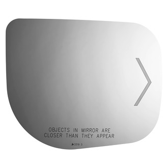 Burco® - Passenger Side View Mirror Glass (Non-Heated)