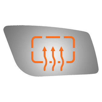 Burco® - Passenger Side View Mirror Glass (Heated)