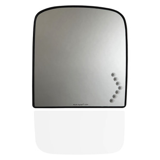 Burco® - Passenger Side View Mirror Glass Assembly (Heated)