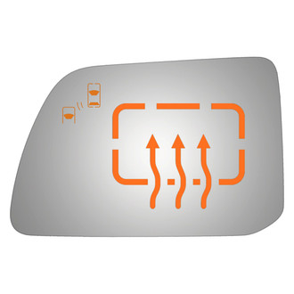 Burco® - Driver Side View Mirror Glass (Heated)