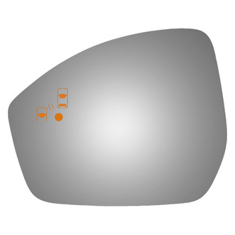 Burco® - Driver Side View Mirror Glass (Non-Heated)