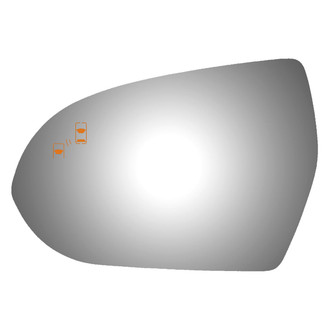 Burco® - Driver Side View Mirror Glass (Non-Heated)
