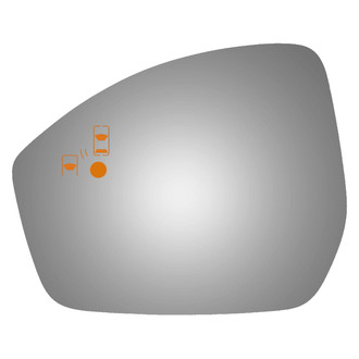 Burco® - Driver Side View Mirror Glass (Non-Heated)
