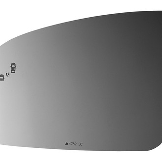 Burco® - Driver Side View Mirror Glass (Non-Heated)