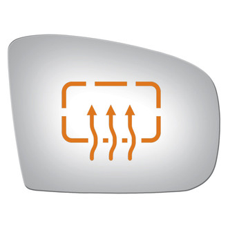 Burco® - Passenger Side View Mirror Glass (Heated)