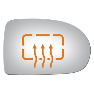 Burco® - Passenger Side View Mirror Glass (Heated)