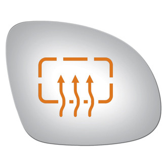 Burco® - Passenger Side View Mirror Glass (Heated)