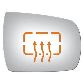 Burco® - Passenger Side View Mirror Glass (Heated)