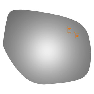 Burco® - Passenger Side View Mirror Glass (Non-Heated)