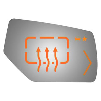 Burco® - Passenger Side View Mirror Glass (Heated)