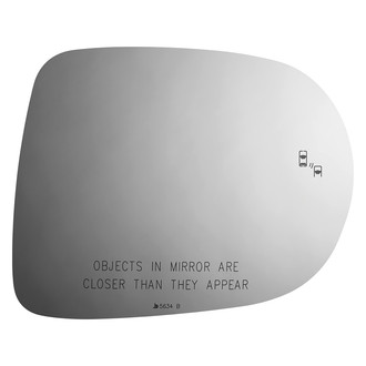 Burco® - Passenger Side View Mirror Glass (Non-Heated)