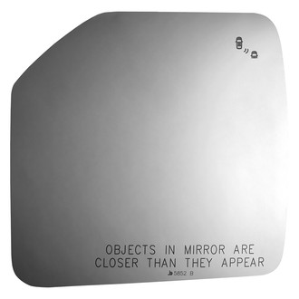 Burco® - Passenger Side View Mirror Glass (Non-Heated)