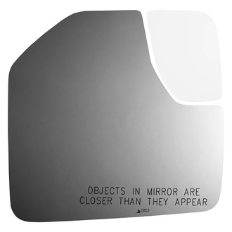 Burco® - Passenger Side View Mirror Glass (Non-Heated)