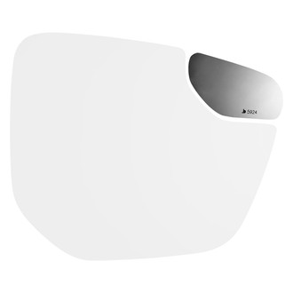 Burco® - Passenger Side View Mirror Glass (Non-Heated)