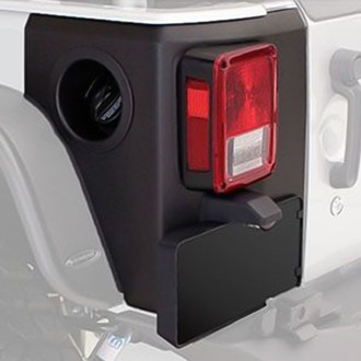 Bushwacker® - Trail Armor™ OE Matte Black Rear Corner Set