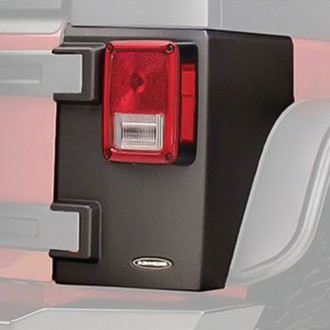 Bushwacker® - Trail Armor™ OE Matte Black Rear Corner Set