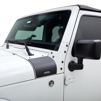 Bushwacker® - Trail Armor™ Black Cowl Covers