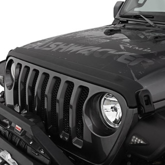 Bushwacker® - Trail Armor™ OE Matte Black Hood Stone Guard