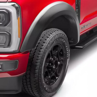 Bushwacker® - Extend-A-Fender™ Smooth Black Front Fender Flares