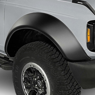 Bushwacker® - Extend-A-Fender™ Matte Black Front and Rear Fender Flares