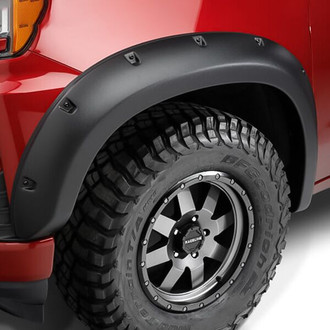Bushwacker® - Forge™ Textured Black Front and Rear Fender Flares