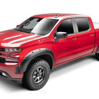 Bushwacker® - Forge™ Textured Black Front and Rear Fender Flares