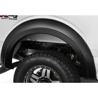 Bushwacker® - Extend-A-Fender™ Matte Black Rear Fender Flares