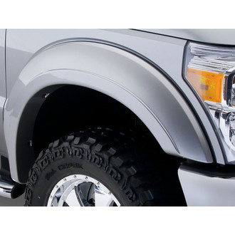 Bushwacker® - Extend-A-Fender™ Matte Black Front and Rear Fender Flares