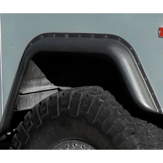 Bushwacker® - Cut-Out™ Matte Black Rear Fender Flares