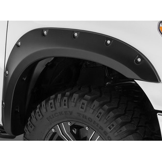 Bushwacker® - Pocket Style™ Matte Black Front Fender Flares