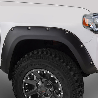 Bushwacker® - Pocket Style™ Matte Black Front and Rear Fender Flares