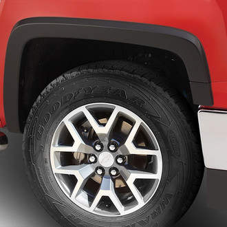 Bushwacker® - OE Style™ Smooth Matte Black Front Fender Flares