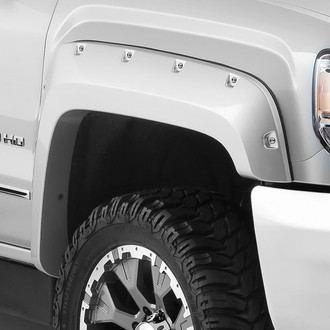 Bushwacker® - Pocket Style™ Matte Black Front and Rear Fender Flares