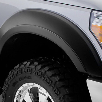 Bushwacker® - Extend-A-Fender™ Matte Black Front Fender Flares