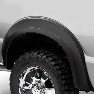 Bushwacker® - Extend-A-Fender™ Matte Black Rear Fender Flares