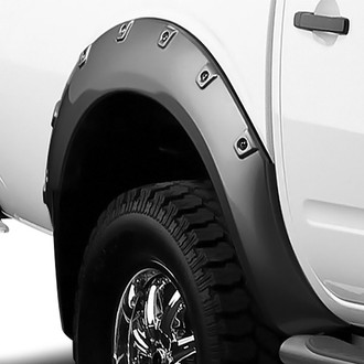 Bushwacker® - Pocket Style™ Matte Black Rear Fender Flares