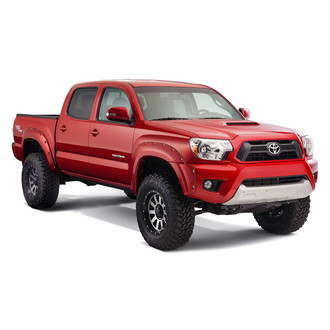 Bushwacker® - Pocket Style™ Matte Black Front and Rear Fender Flares