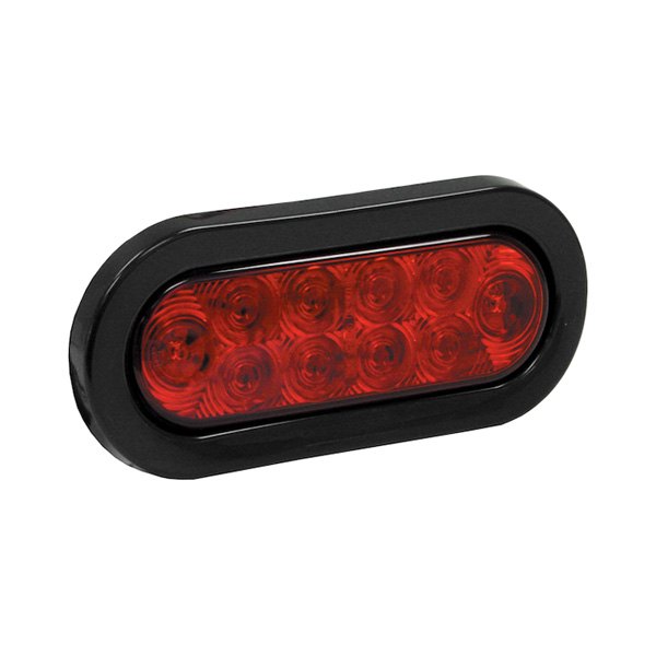 Buyers® - 6.375" Red Oval LED Tail Light