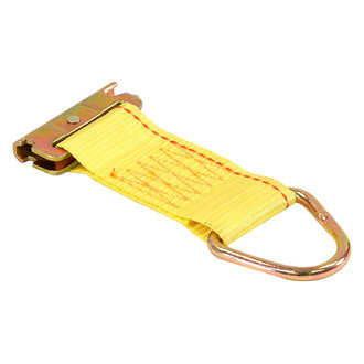 Buyers® - 2" x 6" Rope Ring Tie-Down Strap with E-Track Fitting